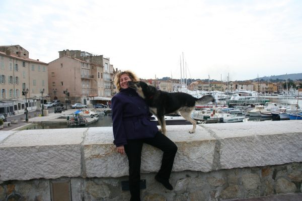 Cristina Lampo a Saint Tropez